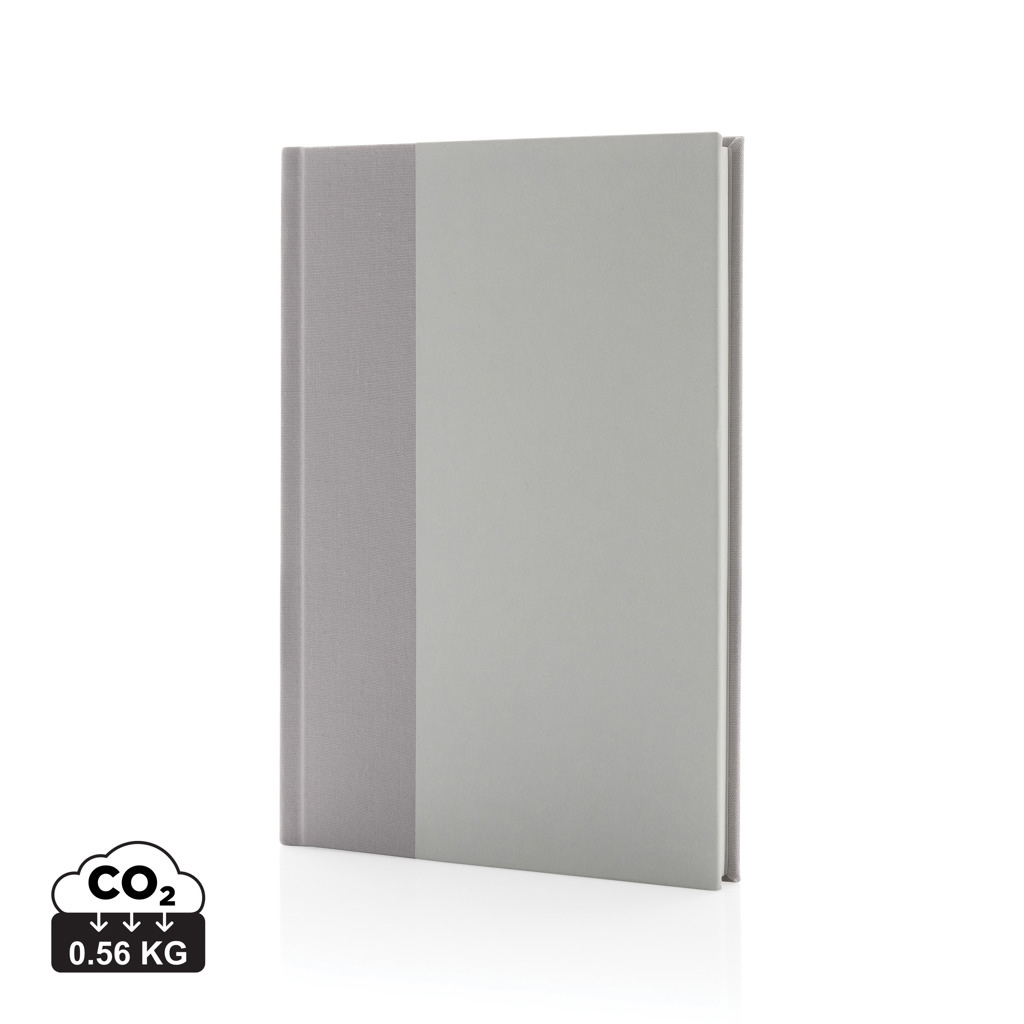 Carnet personnalisable A5 Kraft et rPET Words Blanc cassé